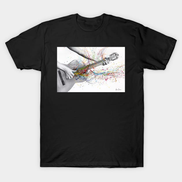 Acoustic Guitar Solo T-Shirt by AshvinHarrison